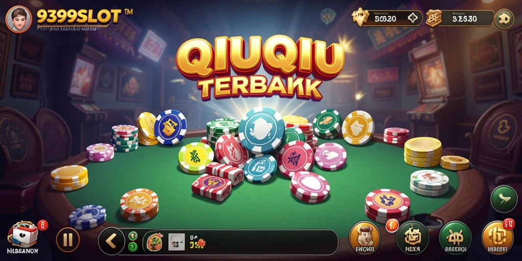 Tampilan seru permainan QiuQiu di 9399SLOT.