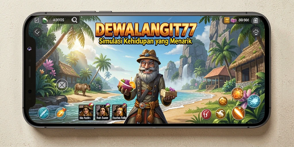Gameplay DEWALANGIT77 menampilkan simulasi kehidupan yang mendalam dan interaktif.