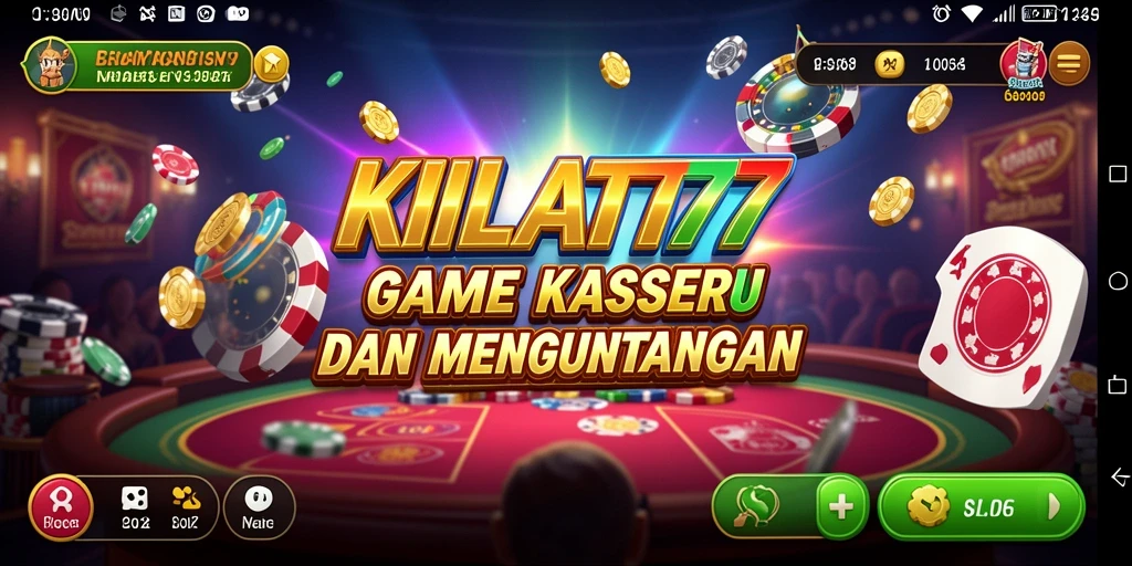 Tampilan gameplay KILAT77 yang mengasyikkan dan penuh warna.