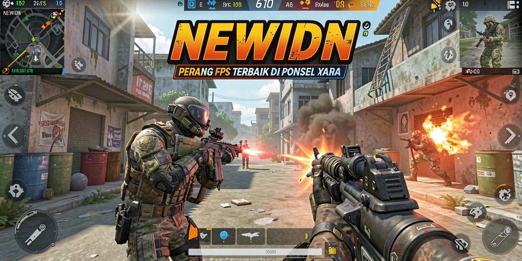 Tampilan gameplay <strong>NEWIDN</strong> yang mendebarkan dengan grafik yang memukau.