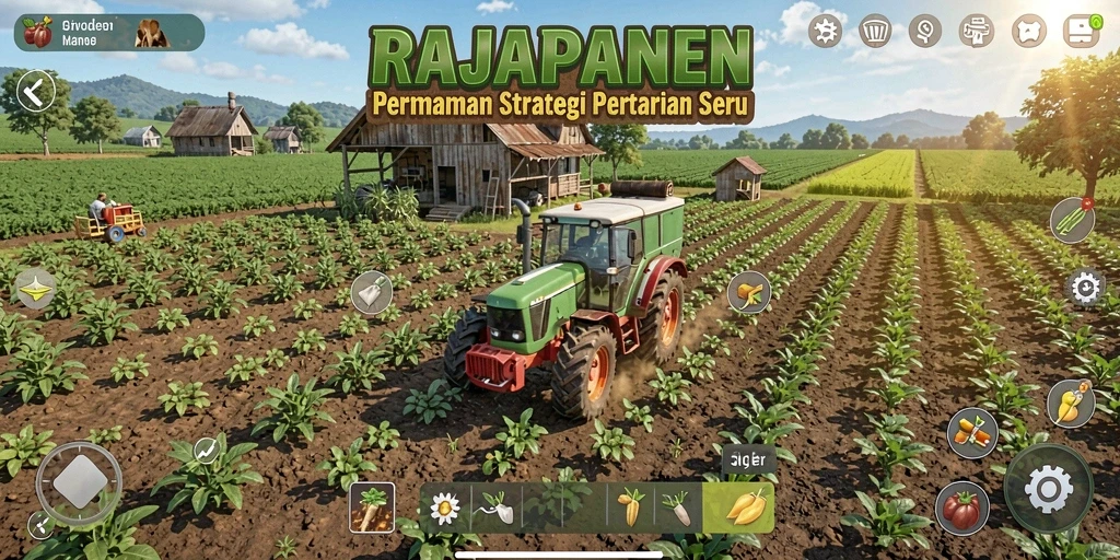 Gameplay menarik dan interaktif di RAJAPANEN.